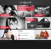 Alyzee.sk - tvorba internetového obchodu